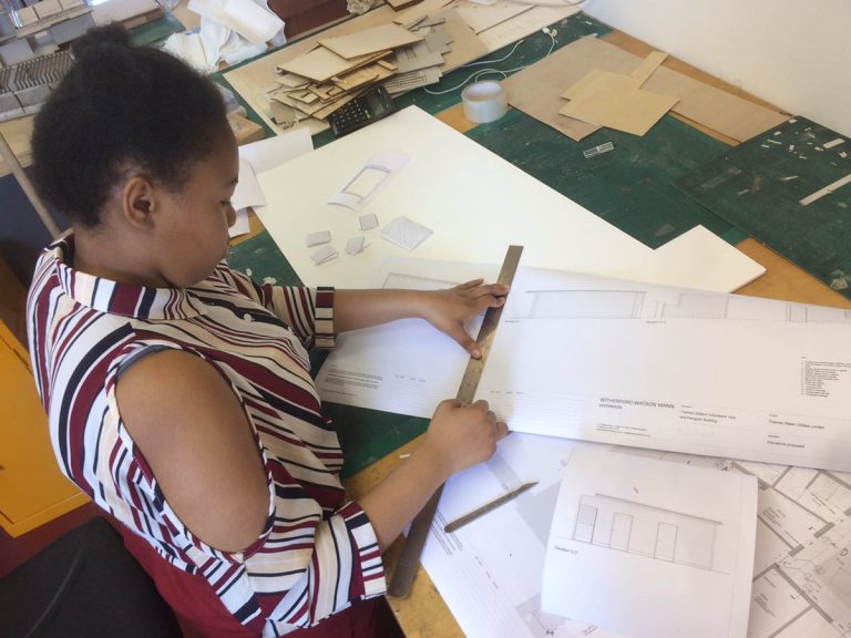 Work experience student at WWM office