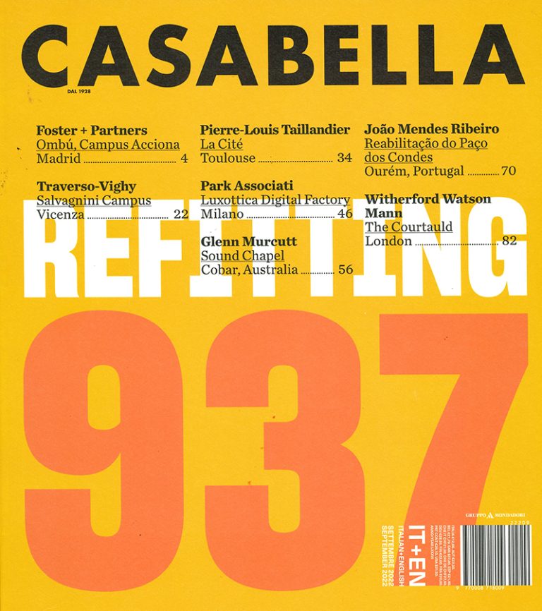 Cover of Casabella 937