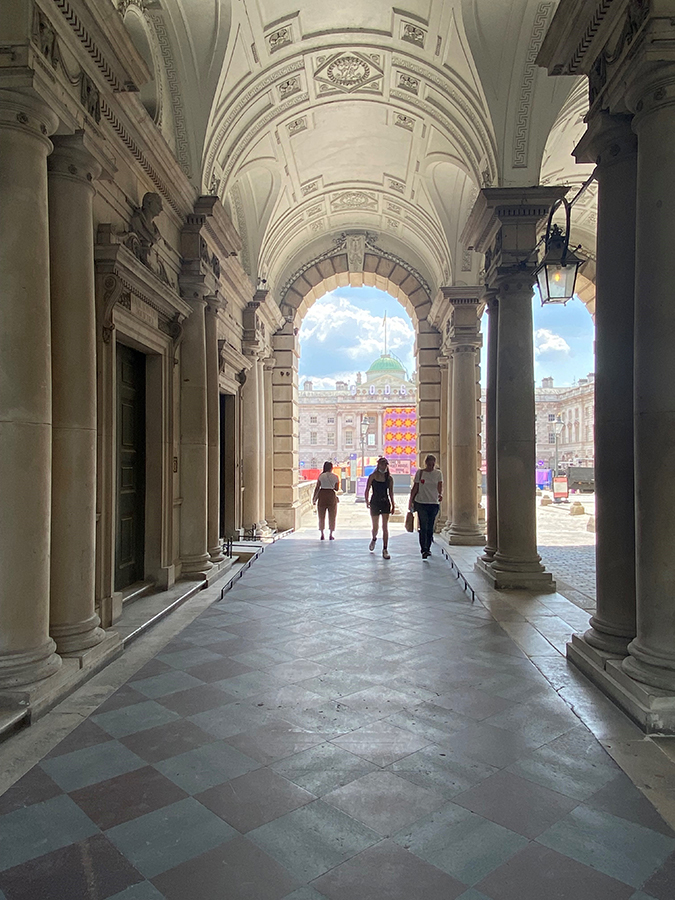 Somerset House courtyard