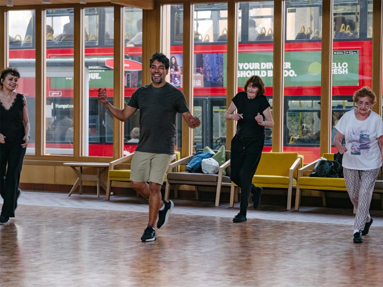 Fitness class at Appleby Blue