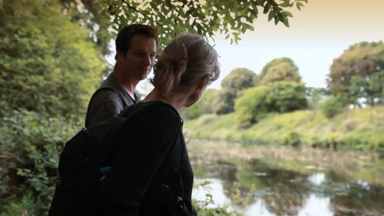 A walk along the River Lea with Margaret Howell and William Mann, in a film from 2011, directed by Juriaan Booij.