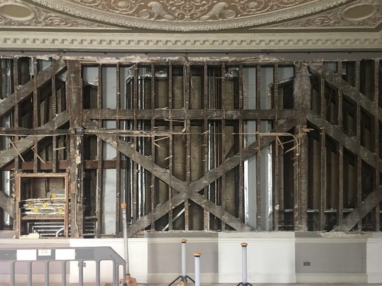 Dry construction, eighteenth century style at the Strand Block of Somerset House