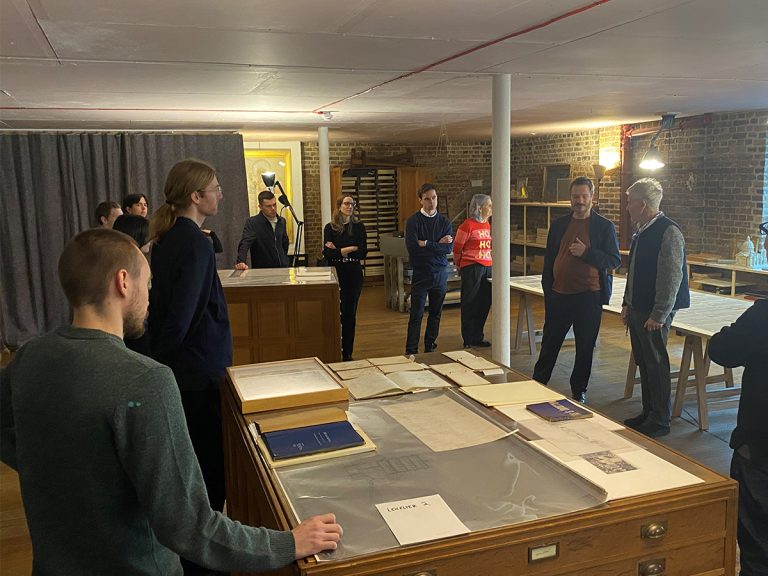 WWM team at Drawing Matter