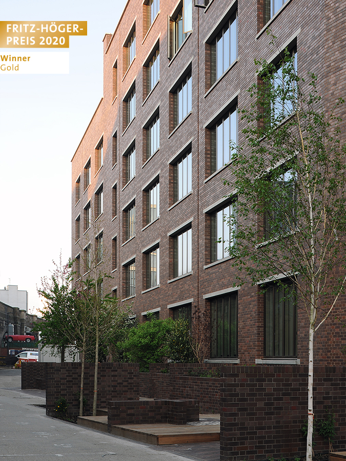 Winner, Fritz Höger Prize for Brick Architecture, 2020