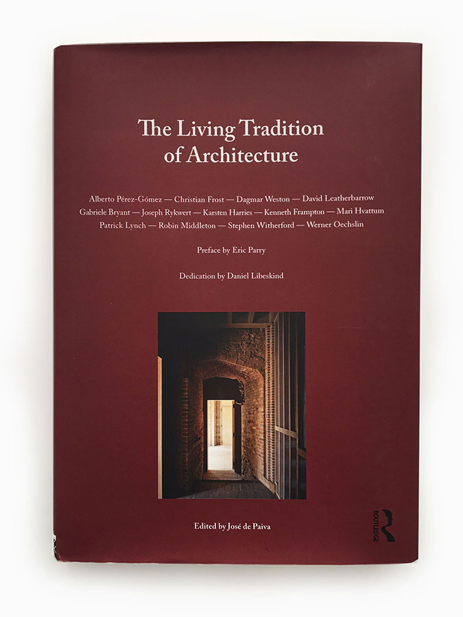 Cover of book - The Living Tradition of Architecture