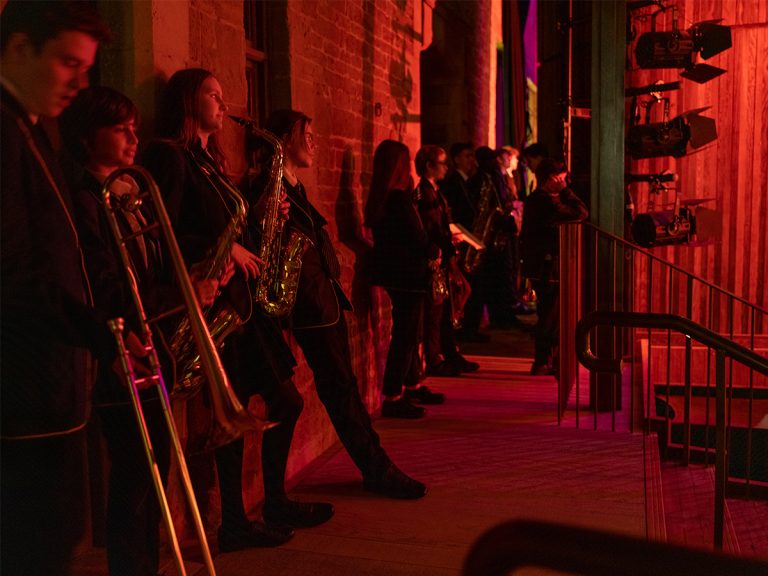 A schools performance at Nevill Holt Opera