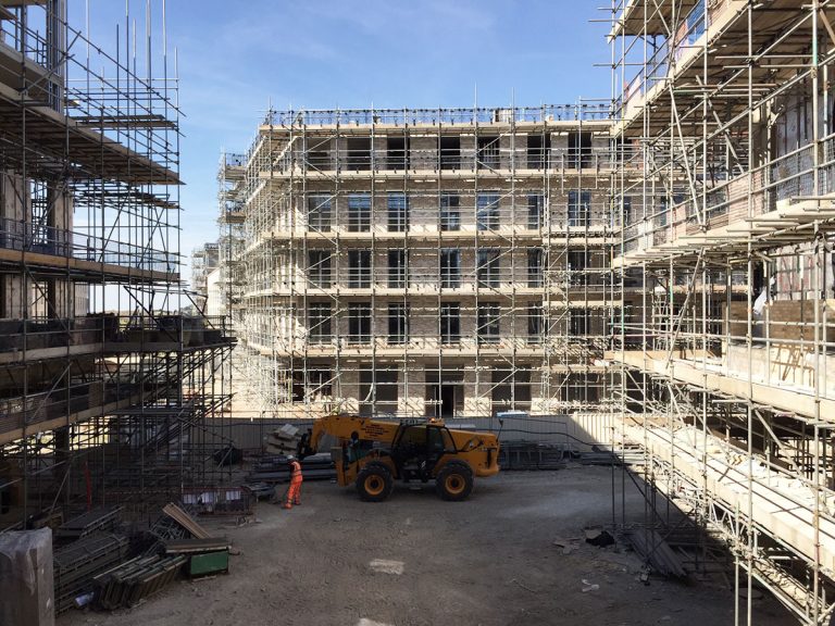Construction site, North West Cambridge