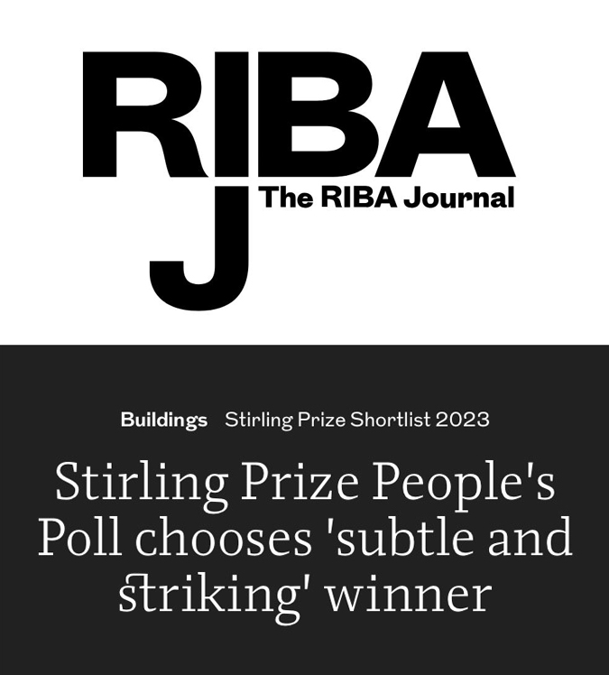 Stirling Prize Shortlist 2023
