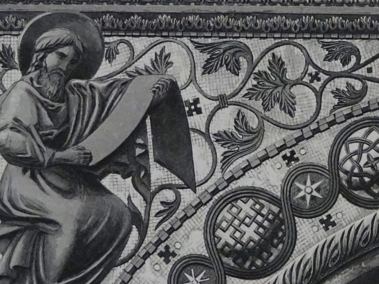 Photo detail from Ruskins' architecture