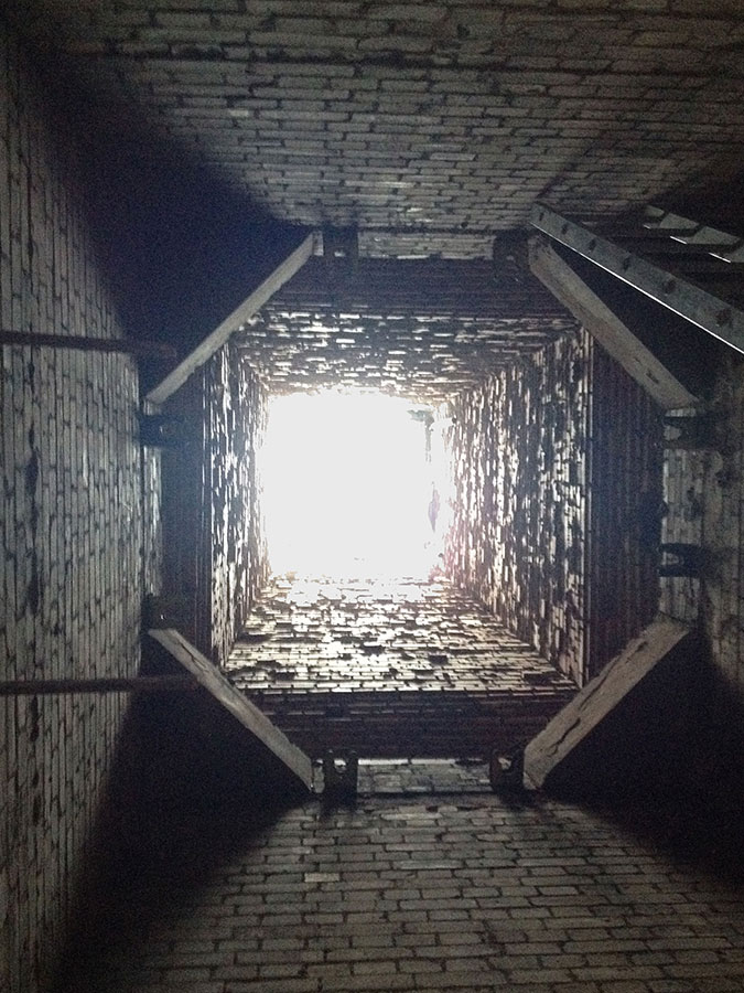 The new swift tower under construction at Walthamstow Wetlands