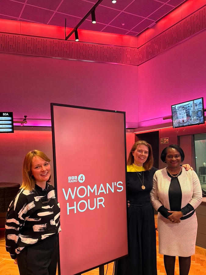 WWM team on women's hour