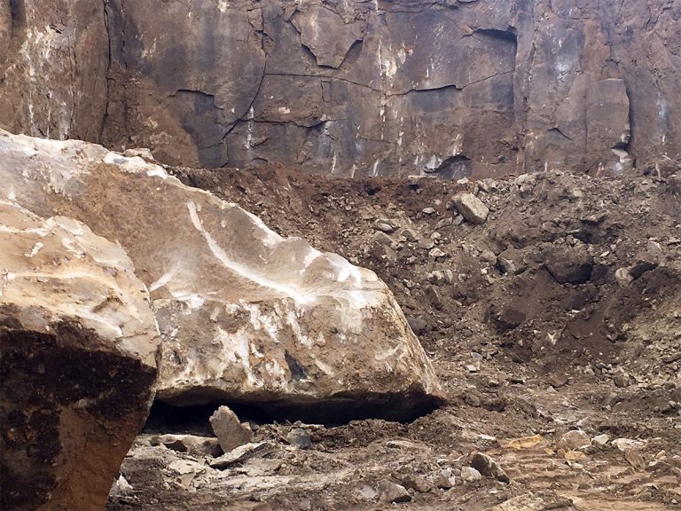 Yorkstone quarry