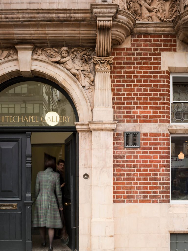 Library entrance