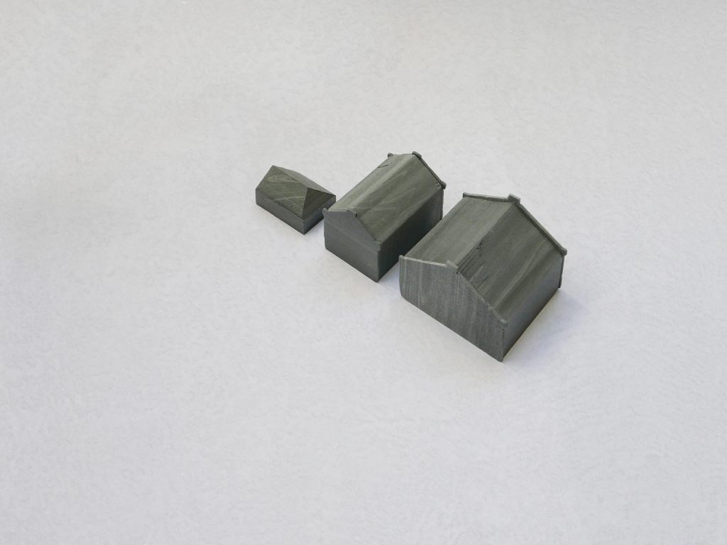 Model of Three existing industrial buildings
