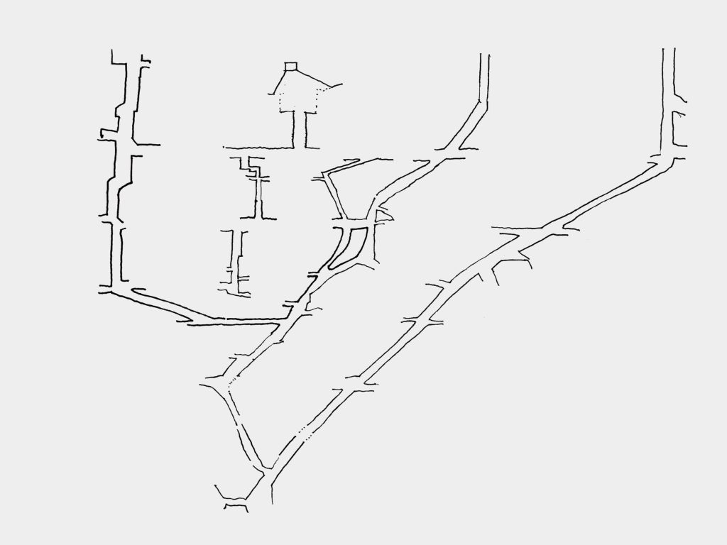 Sketch: forest streams