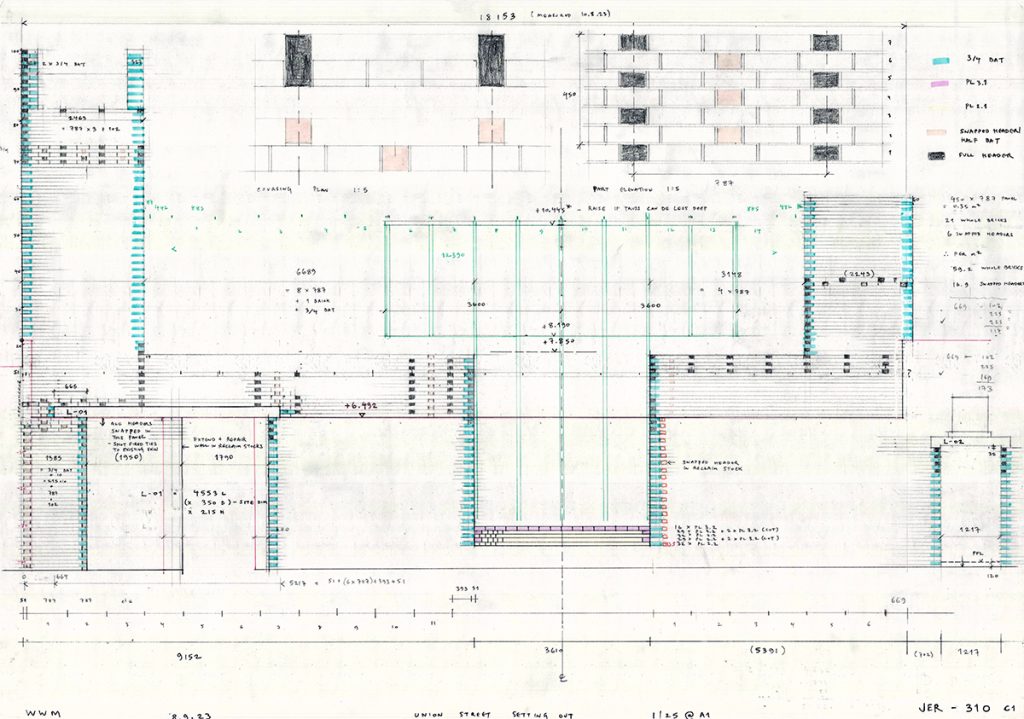 Blueprint for Jerwood Space