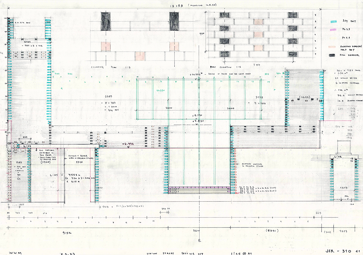 Blueprint for Jerwood Space