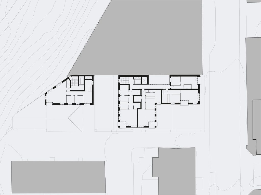 Upper floor plan