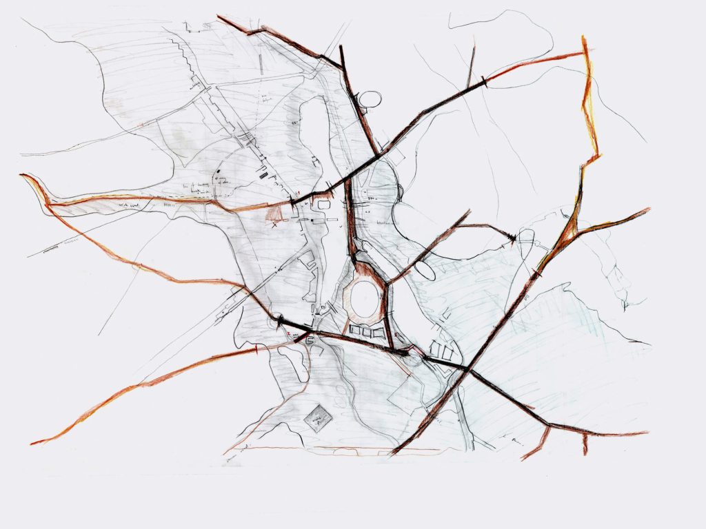 Study of site structure: Northern Outfall Sewer and other elevated viaducts (+12.0 AOD)