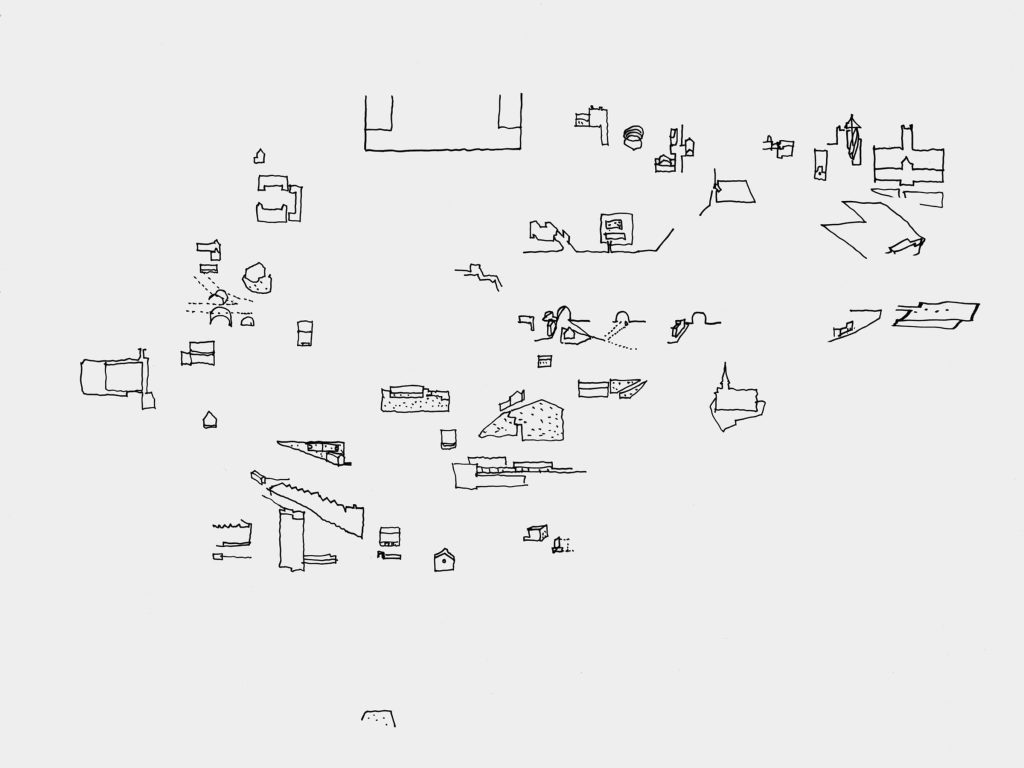 Sketch: forest clearings