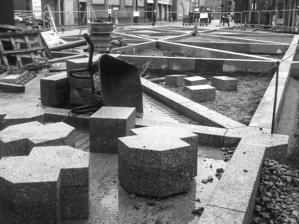 Flat Iron Square Under construction