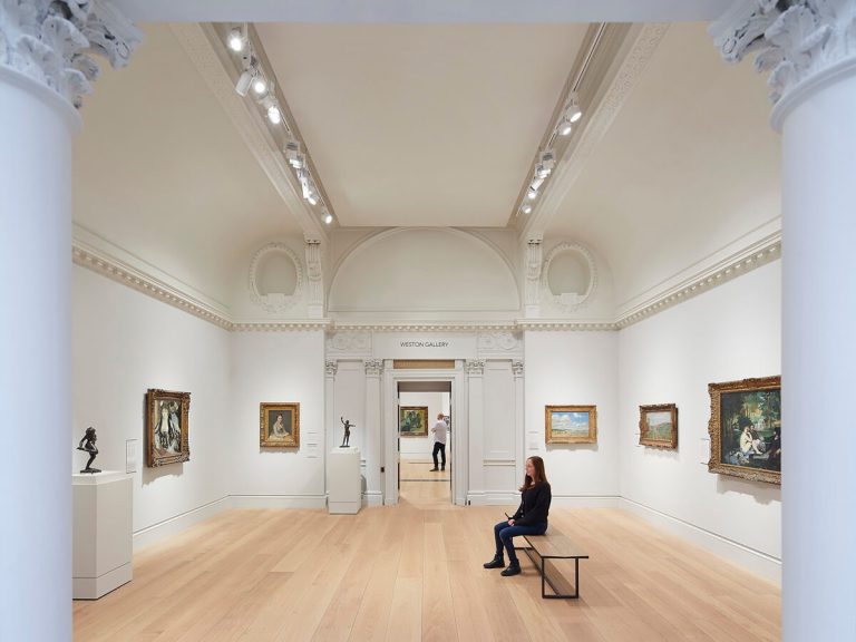 Antechamber at the Courtauld gallery
