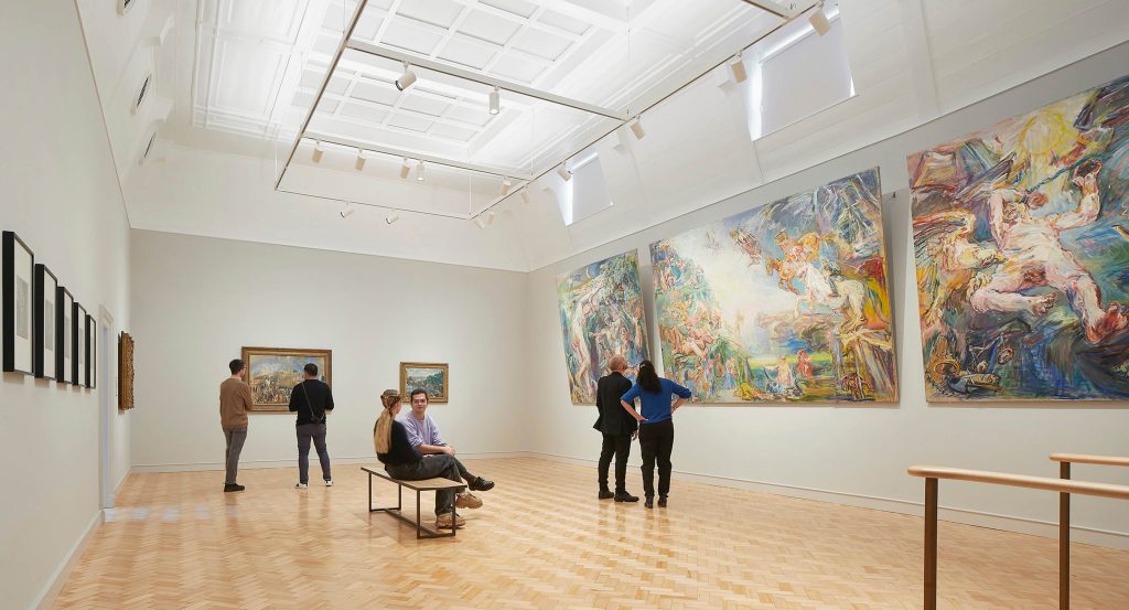 Katja and Nicolai Tangen 20th Century Gallery. Photo: Hufton+Crow