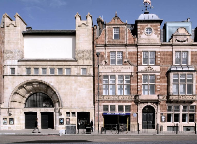 Whitechapel Gallery from road