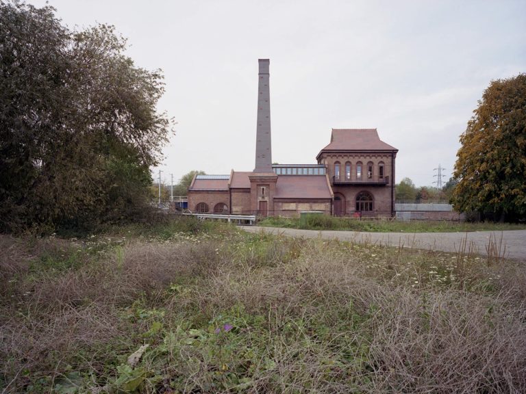 Photo of pumping station at Walthamstow Wetlands